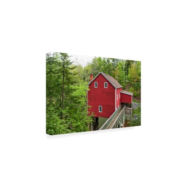 Chuck Burdick 'The Old Gristmill' Canvas Art,22x32